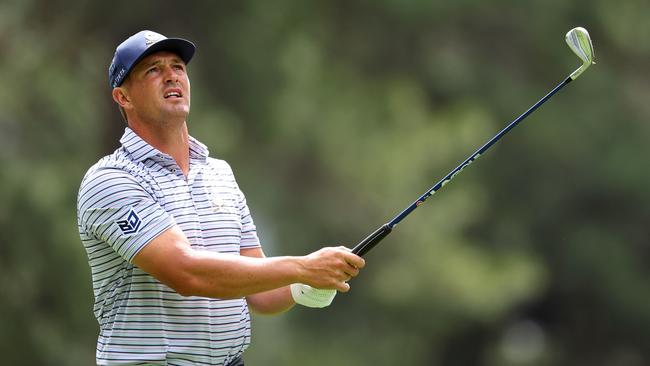 Bryson DeChambeau during his opening round 65. Picture: Getty Images