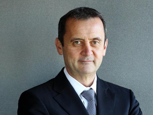 23/06/2016: Michael Ormaechea, CEO ANZ and Head of Global Markets APAC. Photographed at Deutsche Bank headquarters in Sydney on Thursday. Hollie Adams/The Australian