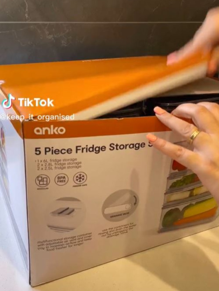 Kmart $49 kitchen storage set that is going viral on TikTok