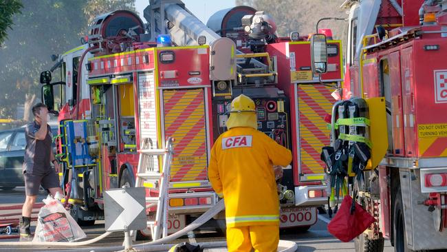 The CFA has slowly been losing more ground to FRV. Picture: Mark Wilson