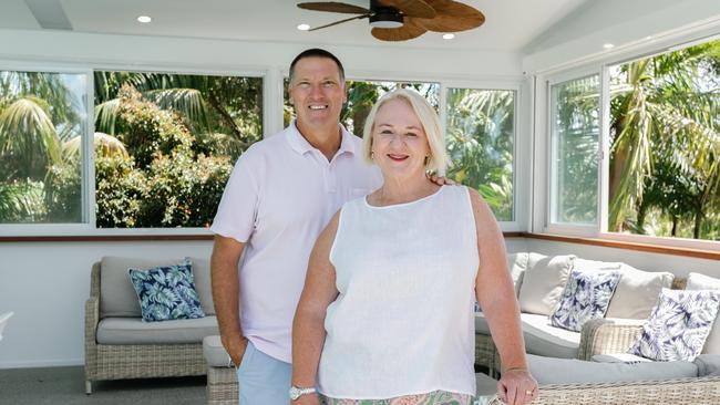 Amanda &amp; Tom Nowland are selling their Bateau Bay property to move their life to Bali before they retire. Photo: Carmen Glenn Photography.