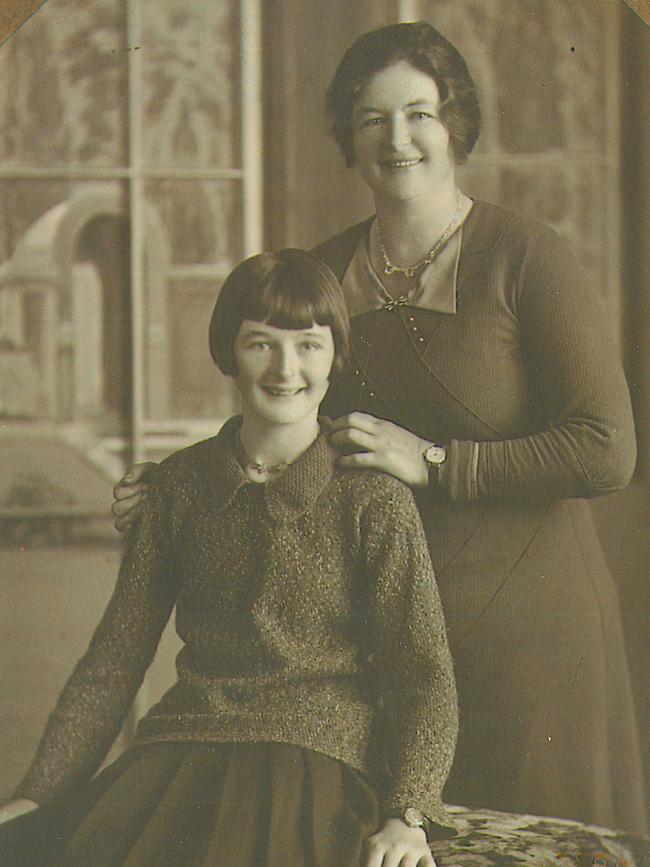 Hinch's mother, Betty Edlin, and grandmother, Phoebe Edlin.