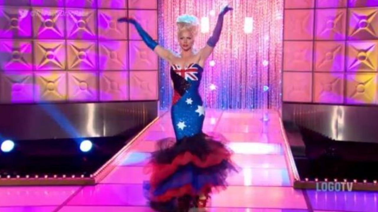 Reppin’ for Oz on Drag Race.