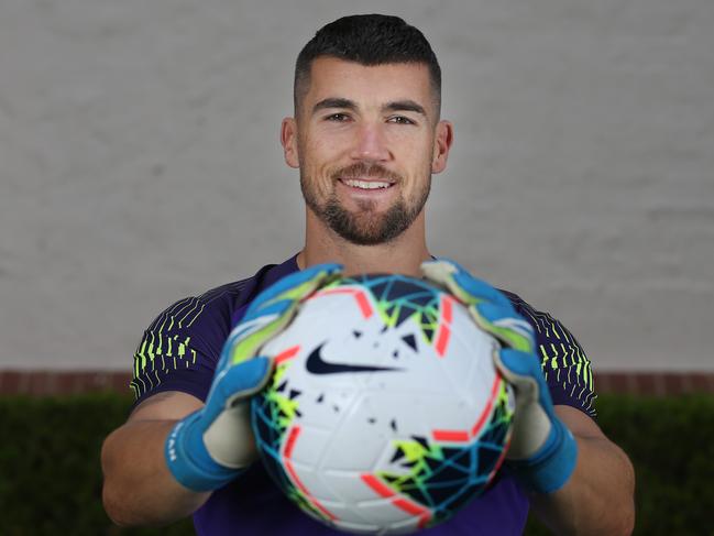Socceroos goalkeeper Mat Ryan talks about playing in the world's most famous league. {Portrait in full Socceroos gear ahead of World Cup qualifier bv Nepal on Thursday. Picture Gary Ramage