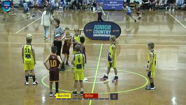 Replay: Basketball Victoria Under-12 Country Championships - Mansfield Eagles vs Melton Thoroughbreds (Boys)