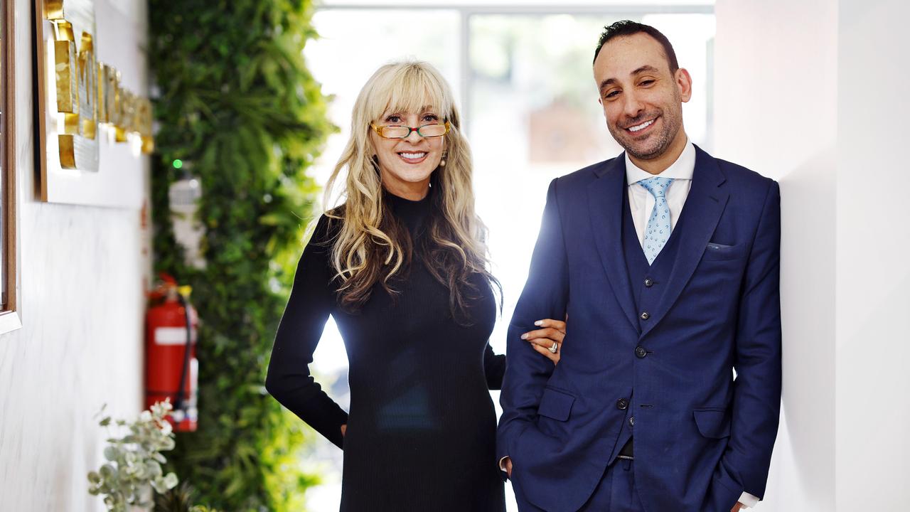 Criminal lawyer Eidan Havas and MiDispensary and The Entourage Effect chief executive Lisa Varley. Picture: Sam Ruttyn