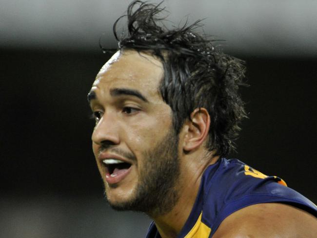 AFLR514 - West Coast Eagles v Port Adelaide at Patersons Stadium in Perth. Photo by Justin Benson-Cooper. Pictured - Eagle Jamie Bennell