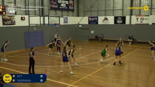 Replay: Basketball Australia U20 National Championships - ACT v Tasmania (U20W)