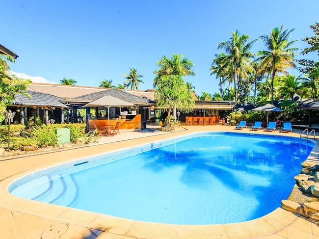 Pictured: The Tanoa Hotel in Nadi, Fiji, where the flight attendant was staying.