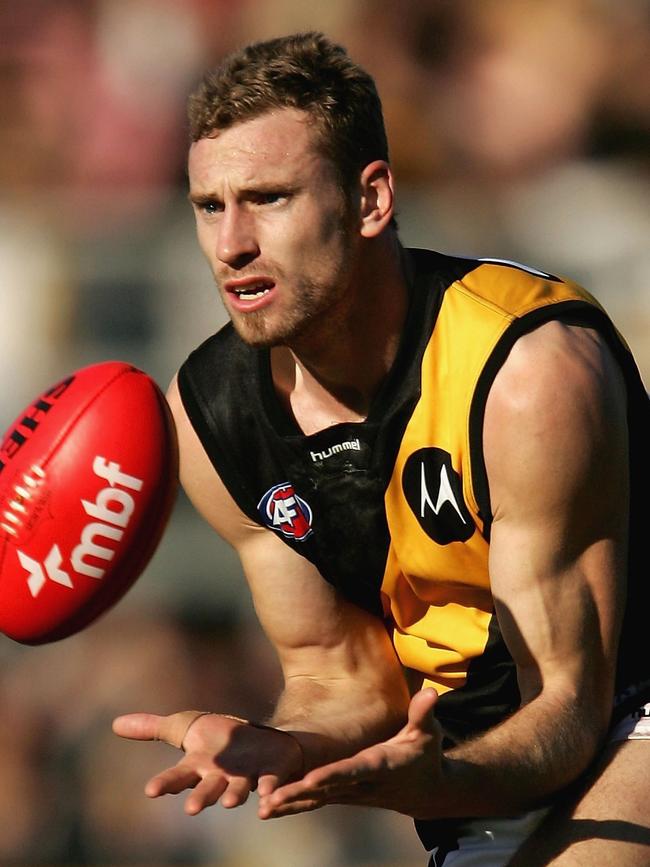 Shane Tuck played 10 years with the Tigers. Picture: Ryan Pierse/Getty Images