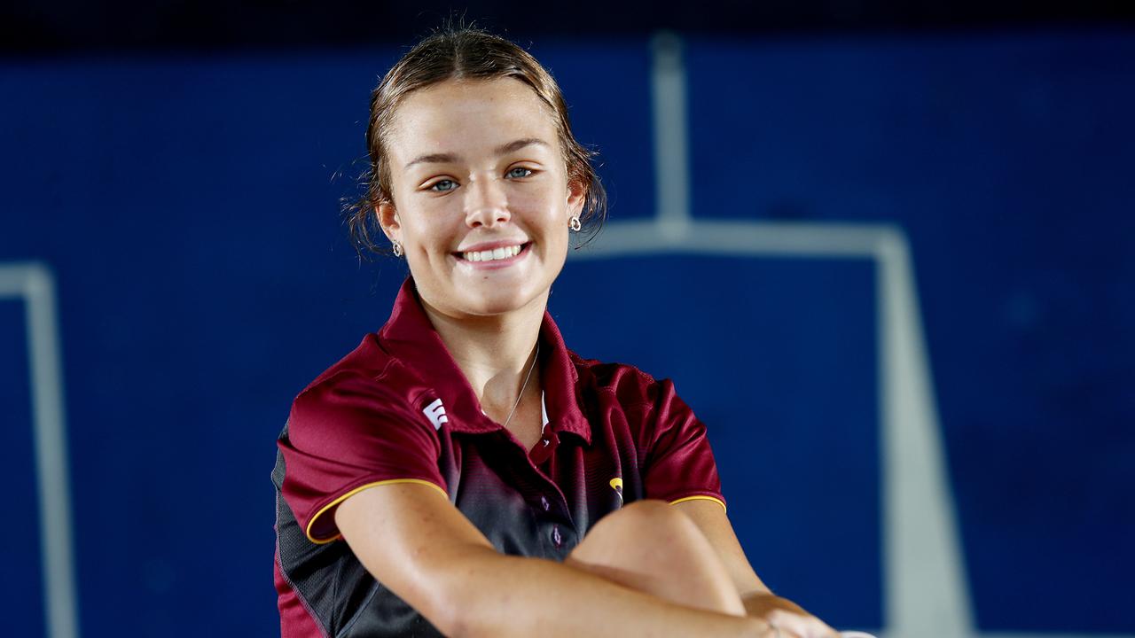 Cairns Hockey player Liv McArthur has made the Queensland under-18s side and will head to the Australian Under-18s National Championships in April. Picture: Stewart McLean