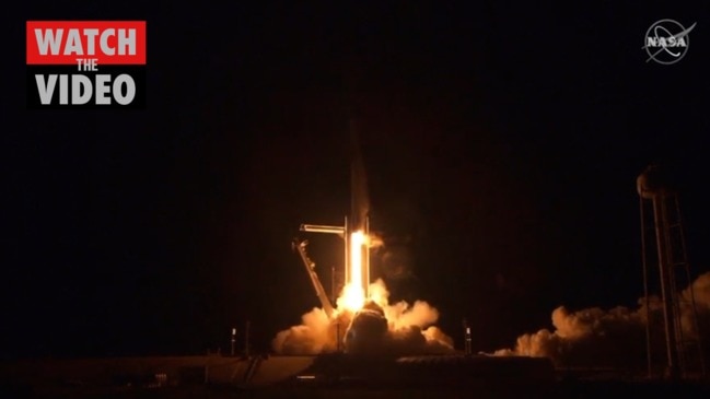 Watch: SpaceX launches astronauts to ISS aboard Dragon capsule