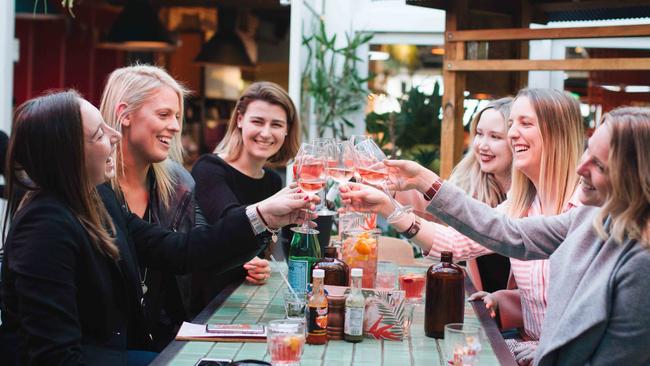 Rooftop celebrations at SoCal Neutral Bay. Picture: Supplied