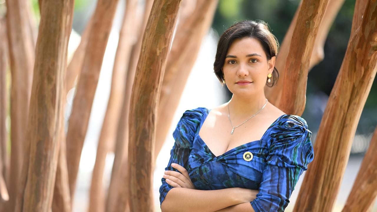 Queensland Young Australian of the Year, Talei Elu. Lyndon Mechielsen/The Australian