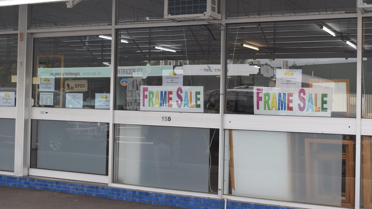 Rigbys' picture framing store at 155 Canning St, Allenstown. Picture: Aden Stokes