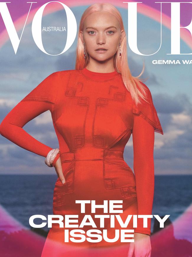 Vogue Australia's March 2021 issue. Picture: Vogue Australia