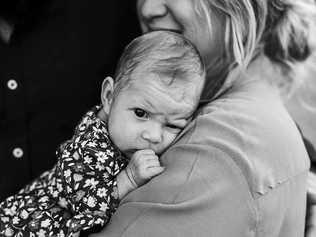 Lara Macey Patch, born April 10, weighing 2.88kg to proud parents Danni and Samuel Johnson. Picture: Claire Searle Photography