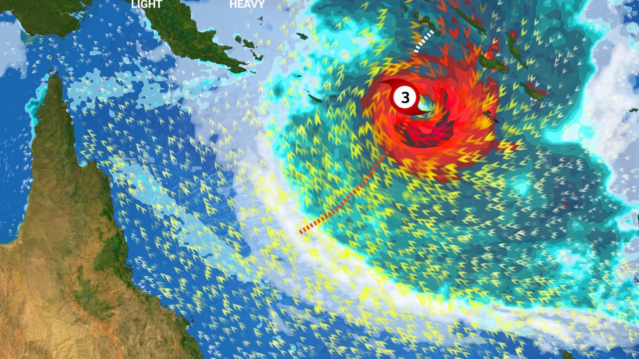 Tropical Cyclone Jasper Confirmed, Moving Towards Queensland | Herald Sun