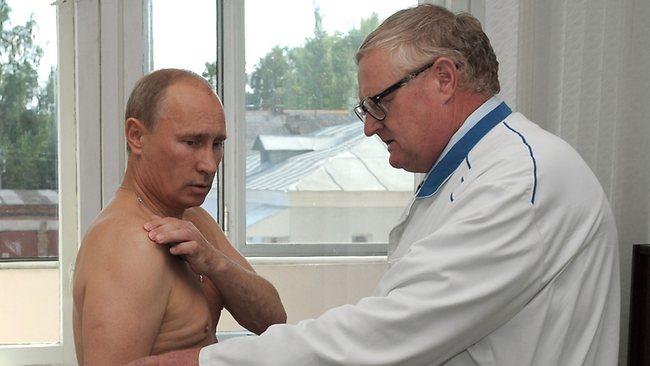 Putin memiliki penglihatan kabur dan lidah mati rasa