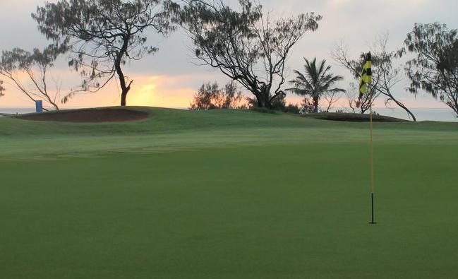 BEAUTIFUL SIGHT: Coral Cove's second hole is as beautiful as it is difficult and it was voted to be one of the favoured holes in Australian golf. Photo Dave Rosenthal - PGA. Picture: Contributed