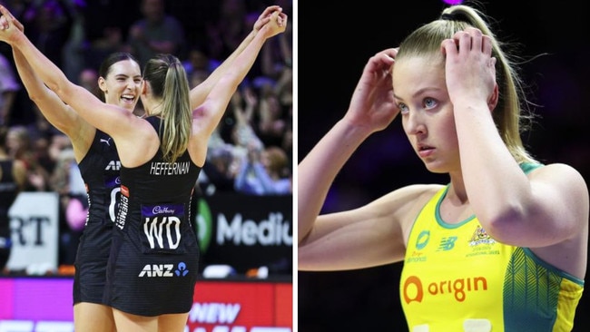 New Zealand beat Australia in Game 1 of the Constellation Cup.