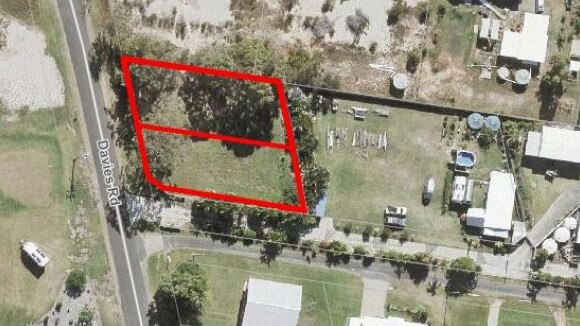 A proposed alternate location for the Boonooroo public toilet block. Photo: Fraser Coast Regional Council.