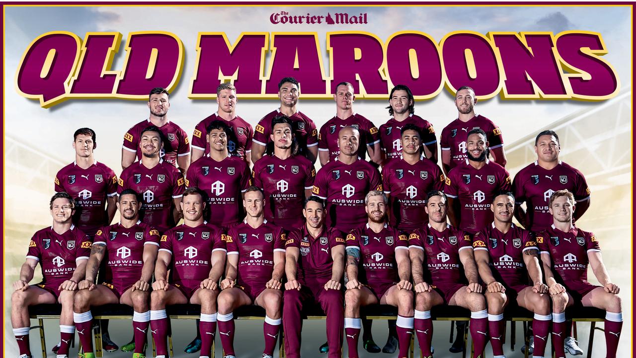 Download Queensland Maroons State of Origin team poster The Cairns Post