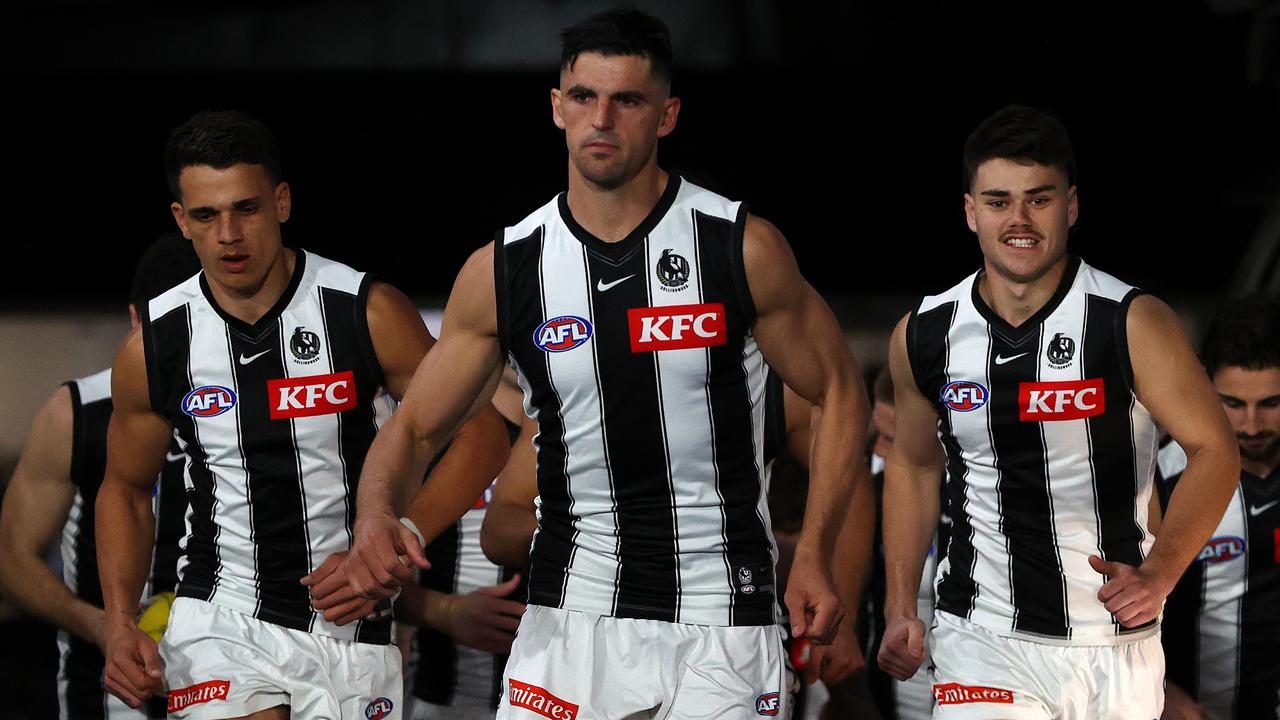 Scott Pendlebury is stepping down as Collingwood captain. Picture: Mark Stewart