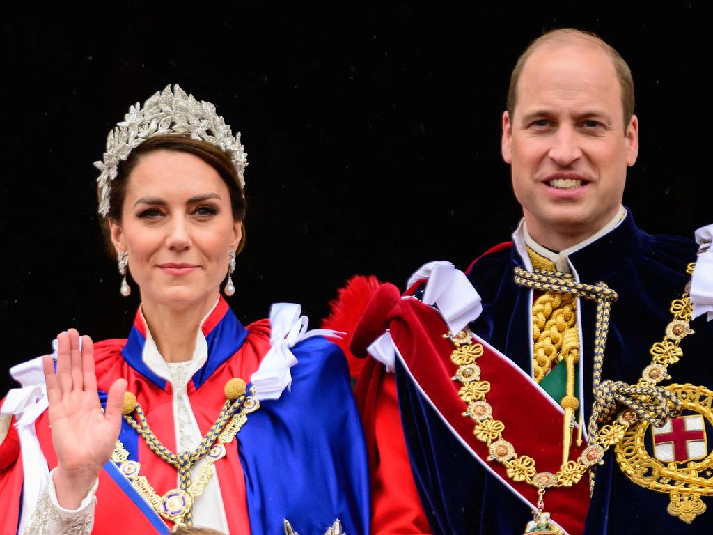 The Princess and Prince of Wales last May. Picture: Leon Neal/Pool/AFP