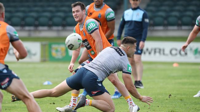 Luke Keary’s selection in the Blues Origin team has sparked plenty of debate. Picture: David Swift