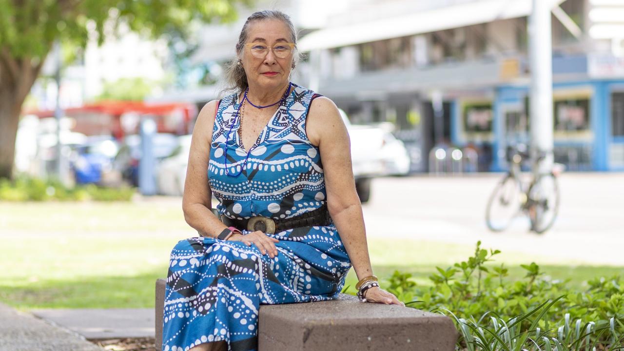 Darwin resident Maria Scarlett is an advocate for awareness about the hepatitis C, a virus which is spread by contact with contaminated blood. Picture: Floss Adams.