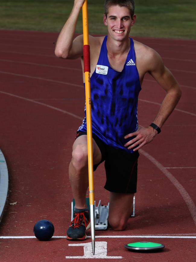 Brisbane athlete Cedric Dubler. Pic Annette Dew