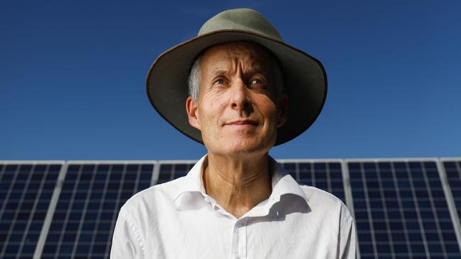 ANU researcher Andrew Blakers on Wednesday. Picture: Sean Davey