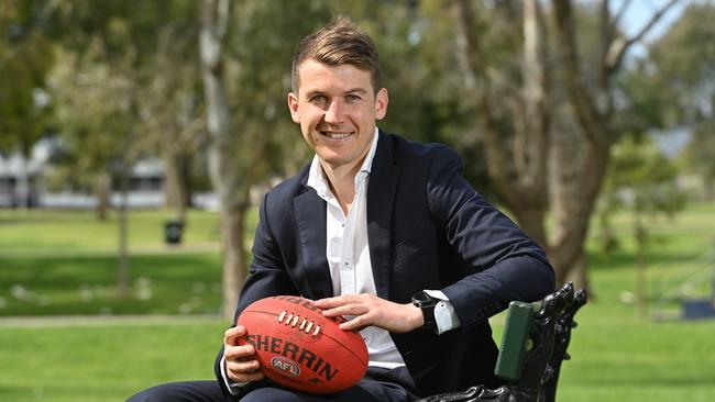 Prince Alfred Old Collegians midfielder Jack Trengove polled 17 votes to win the Keith Sims OAM Medal on Thursday night. Picture: Keryn Stevens