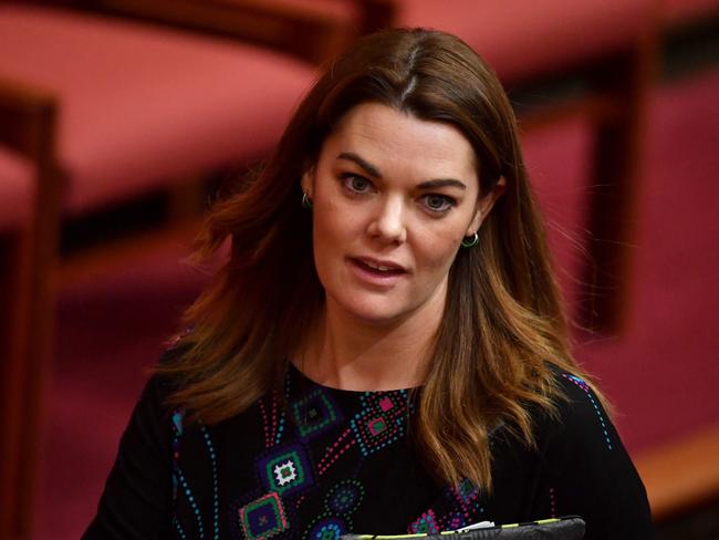 Australian Greens Senator Sarah Hanson-Young said that the majority of people on welfare are pensioners. Picture: AAP Image/Mick Tsikas