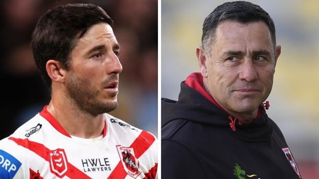 Ben Hunt and Shane Flanagan. Photos: Getty Images