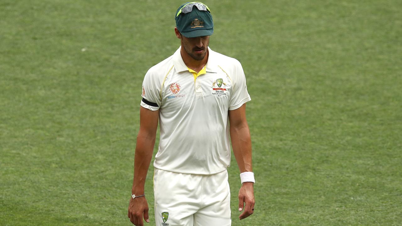 Mitchell Starc was below his best against India in Adelaide. 