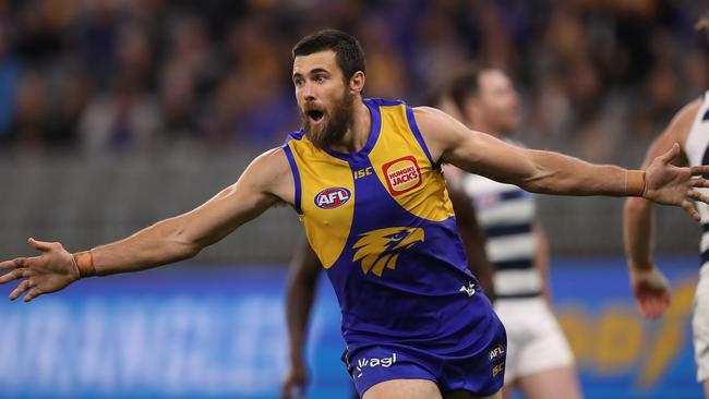 Josh Kennedy is playing on after another brilliant season. Picture: Getty