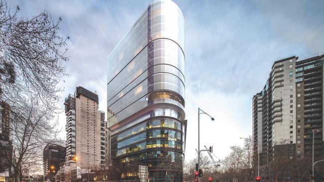 Adina Apartment Hotel in Southbank is made with cross-laminated timber. Picture: Supplied