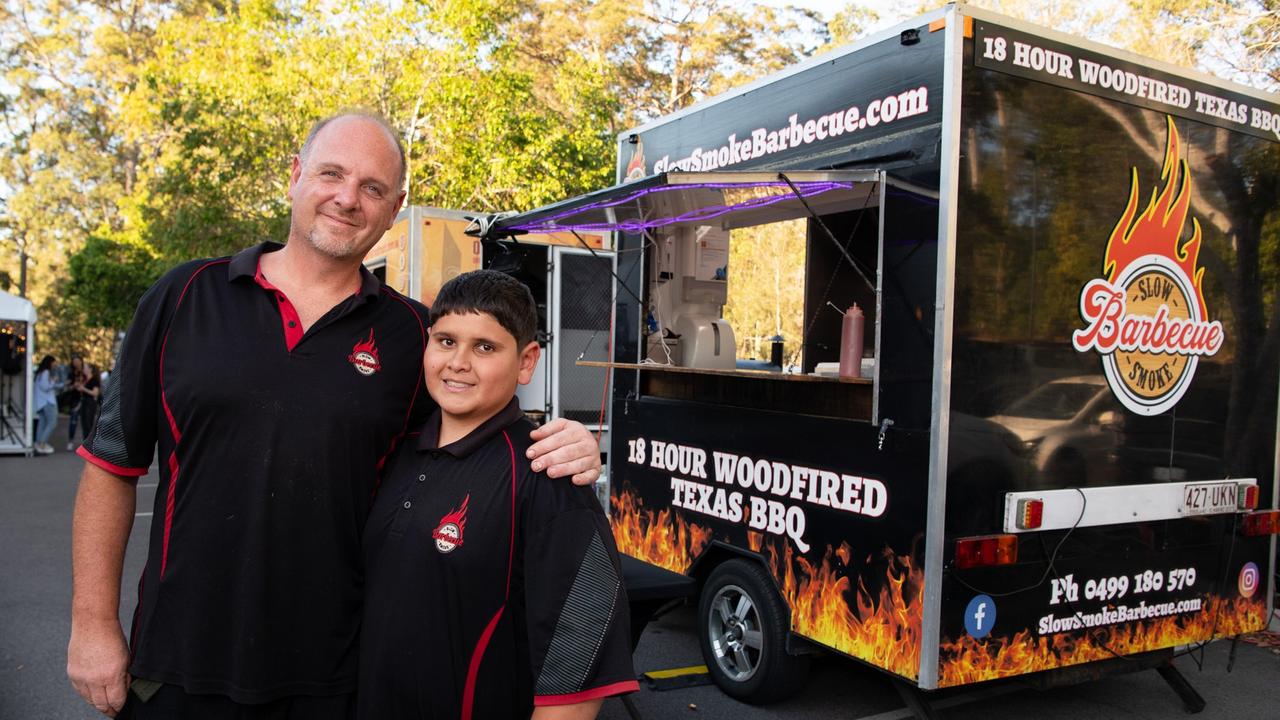 Luke and Dylan Krefts of Slow Smoke Barbecue. Picture: Patrick Woods.