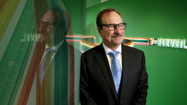 Michael Smith, chairman of 7-11, at the company's office near Melbourne. Picture: Stuart McEvoy.