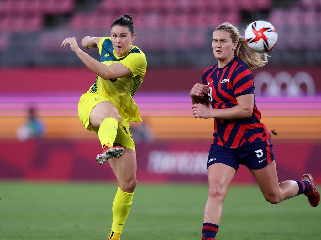 Emily Gielnik, you star. (Photo by Elsa/Getty Images)