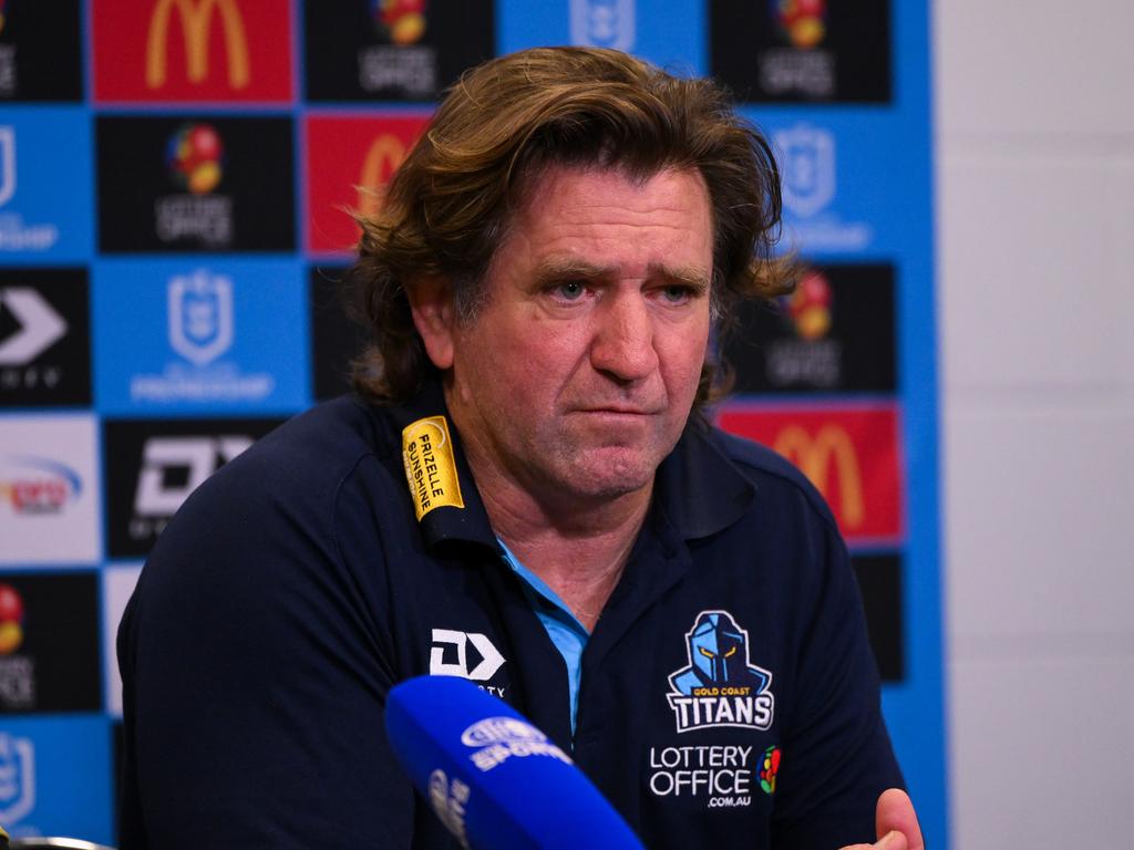 Des Hasler has come under fire for his use of Fifita against the Bulldogs. Picture: NRL Imagery