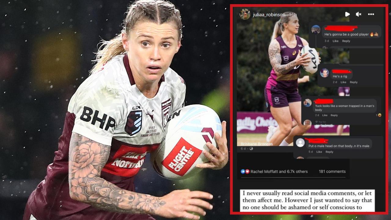 We don't need them': Gold Coast Titans NRLW star Georgia Hale's call to  arms against vile Julia Robinson trolls