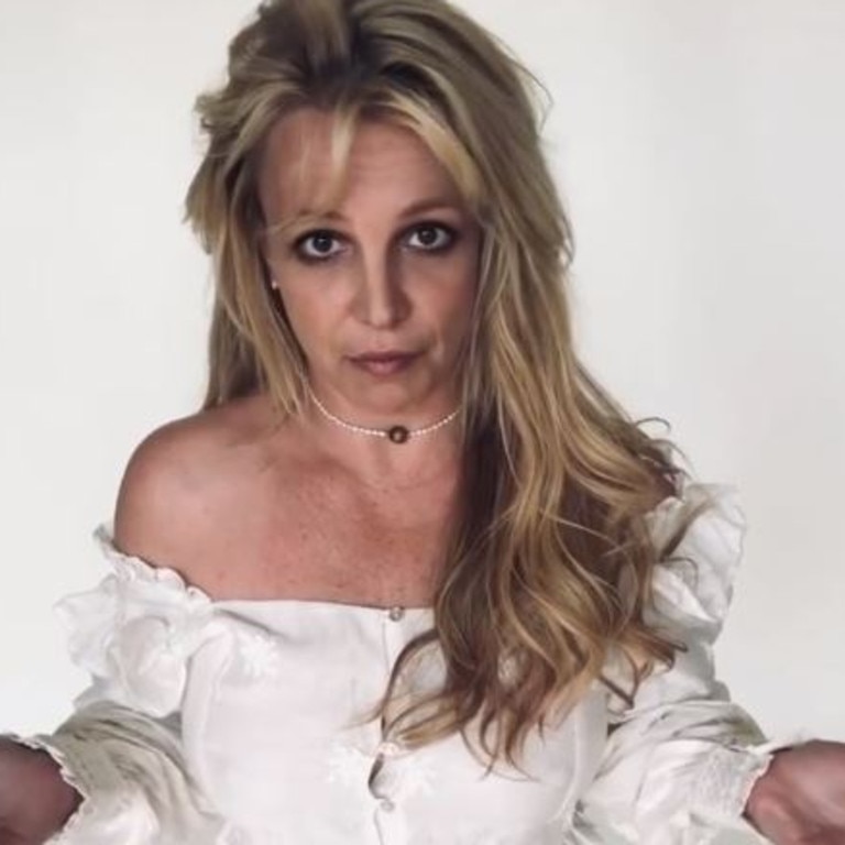 Britney Spears previously said she was "fine" amid her ongoing conservatorship drama. Picture: Instagram