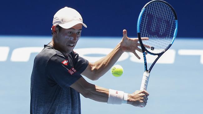 Kei Nishikori is in great form. Picture: AAP Images 