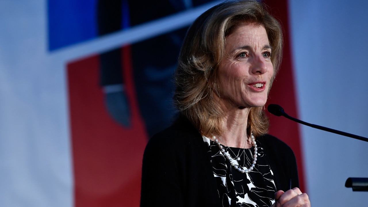 'Slippery slope’: Caroline Kennedy calls out male reporter during press conference