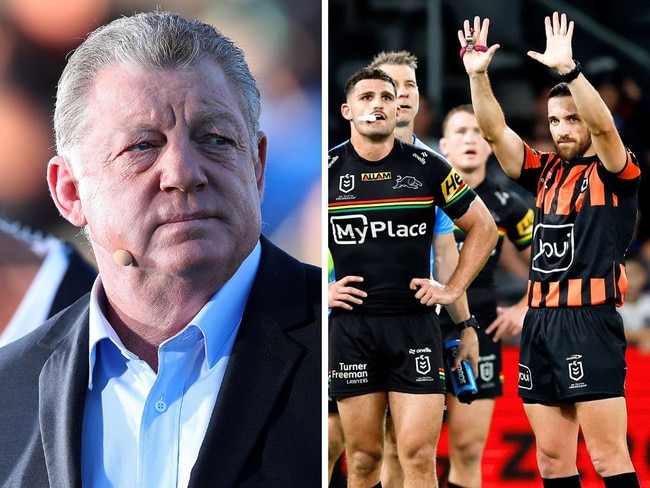 Phil Gould has slammed the NRL's high tackle crackdown. Image: Getty