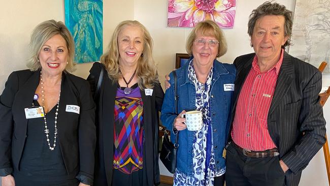 Debra Stewart, Lynne Ryan, Jennifer Seale and Dr Michael Zilibowitz at Dalwood Spilstead Service in Seaforth. Picture: Supplied.