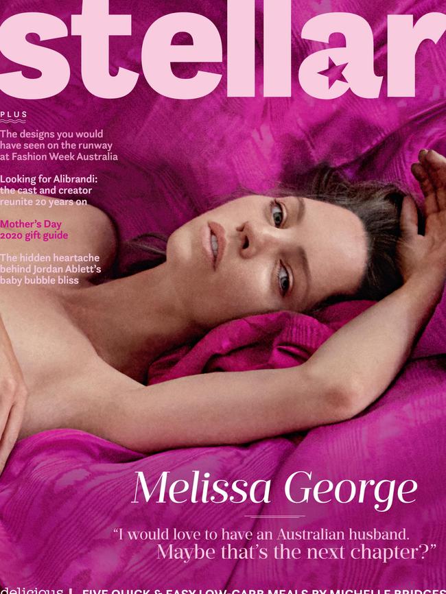 Melissa George is our cover star for this Sunday’s Stellar.